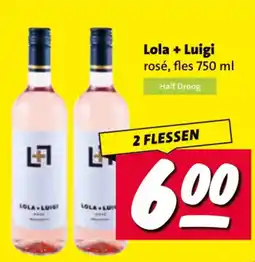 Nettorama Lola + Luigi rosé aanbieding