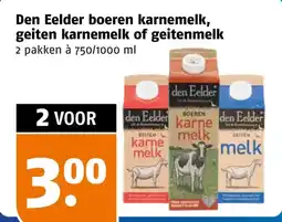 Poiesz Den Elder boeren karnemelk, geiten karnemelk of geitenmelk aanbieding