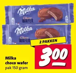 Nettorama Milka choco wafer aanbieding