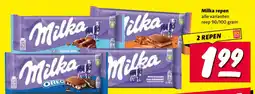 Nettorama Milka repen aanbieding