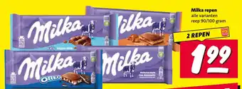 Nettorama Milka repen aanbieding