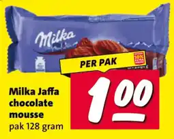 Nettorama Milka Jaffa chocolate mousse aanbieding