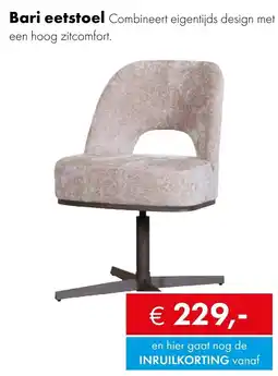 Woonsquare Bari eetstoel aanbieding