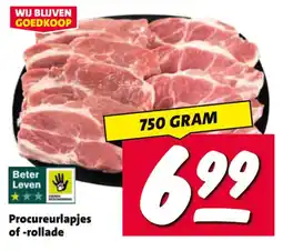 Nettorama Procureurlapjes of -rollade aanbieding
