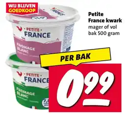 Nettorama Petite France kwark aanbieding