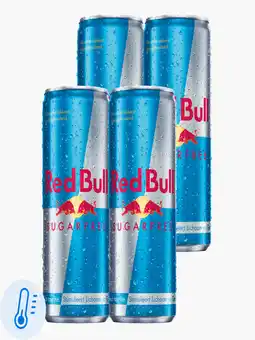 Flink Red Bull Energy Drink Suikervrij 25cl 4x aanbieding