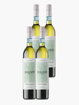 Flink Volunte Pinot Grigio 11% 750ml 4x aanbieding