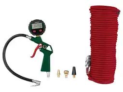 Lidl PARKSIDE Digitale bandenpomp, incl. perslucht spiraalslang 10 m aanbieding