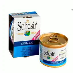 Pets Place Schesir Kat Blik Kitten Gelei - Natvoer - 85 g Tonijn&Aloë vera aanbieding
