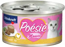Pets Place Vitakraft Poésie Mousse Blikje - Natvoer - 85 g Kip aanbieding