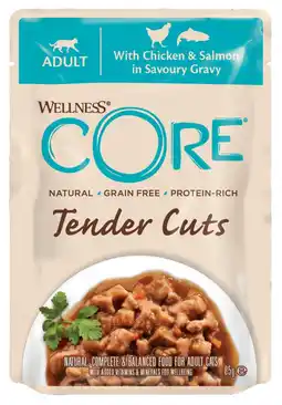 Pets Place Wellness Core Tender Cuts - Natvoer - 85 g Kip&Zalm aanbieding