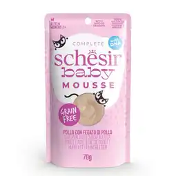 Pets Place Schesir Baby Mousse - Natvoer - 70 g Kip aanbieding