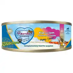 Pets Place Renske Blik Vers Gestoomd Puppy - Natvoer - 95 g Kip&Lam aanbieding