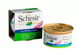 Pets Place Schesir Kat Blik Kitten Gelei - Natvoer - 85 g Kip&Aloë vera aanbieding