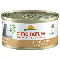 Pets Place Almo Nature HFC Cat Natural Blik - Natvoer - 70 g Kalfsvlees aanbieding