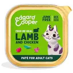 Pets Place Edgard&Cooper Lamb and Chicken Paté Adult - Natvoer - 85 g aanbieding