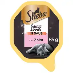 Pets Place Sheba Alu Lovers - Natvoer - 85 g Zalm aanbieding