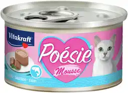 Pets Place Vitakraft Poésie Mousse Blikje - Natvoer - 85 g Zalm aanbieding