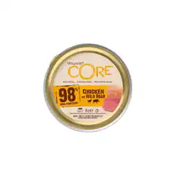 Pets Place Wellness Core 98% Recipe - Natvoer - 85 g Kip&Zwijn aanbieding