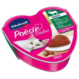 Pets Place Vitakraft Poésie Creation In Gelei Alu - Natvoer - 85 g Wild&Cranberry aanbieding
