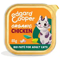 Pets Place Edgard&Cooper Organic Chicken Bio Paté Adult - Natvoer - 85 g aanbieding