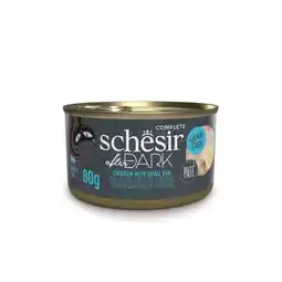 Pets Place Schesir After Dark Pate - Natvoer - 80 g Kip&Ei aanbieding