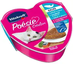 Pets Place Vitakraft Poésie Gelei Alu - Natvoer - 85 g Zalm&Spinazie aanbieding