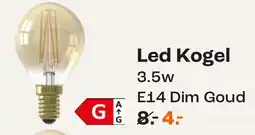 Kwantum Lichtbronnen Led Kogel aanbieding