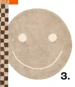Kwantum Smiley vloerkleden aanbieding