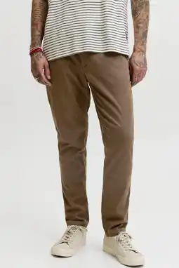 Wehkamp JACK & JONES PANTS STUDIO slim fit chino - bruin aanbieding