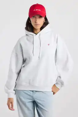Wehkamp America Today hoodie met backprint - grijs aanbieding