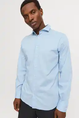 Wehkamp JACK & JONES PREMIUM zakelijk overhemd lichtblauw aanbieding