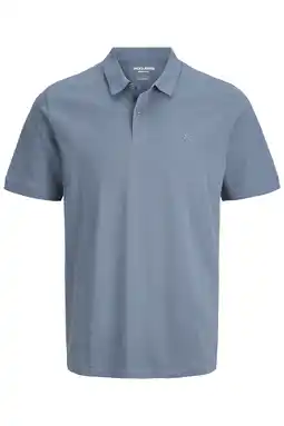 Wehkamp JACK & JONES ESSENTIALS slim polo blauw aanbieding
