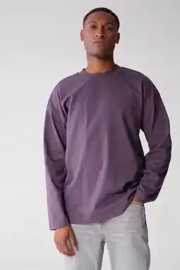 Wehkamp Shoeby relaxed fit longsleeve - paars aanbieding