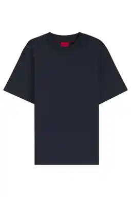 Wehkamp HUGO regular fit T-shirt - donkerblauw aanbieding