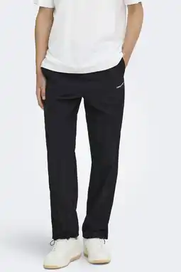 Wehkamp ONLY & SONS loose fit casual broek - zwart aanbieding