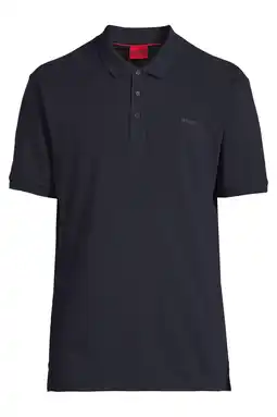 Wehkamp HUGO regular fit polo - donkerblauw aanbieding