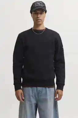 Wehkamp JACK & JONES regular fit sweater - zwart aanbieding