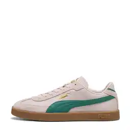 Wehkamp Puma Club II Era suede sneakers roze/groen aanbieding