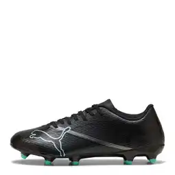 Wehkamp Puma Ultra 7 Play FG/AG senior voetbalschoenen - zwart/groen aanbieding