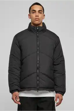 Wehkamp Urban Classics gewatteerde jas zwart aanbieding