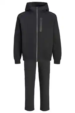 Wehkamp JACK & JONES CORE JCOFUSION joggingpak - zwart aanbieding