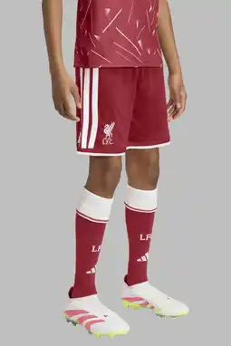 Wehkamp adidas Performance Junior Liverpool FC voetbalshort Thuis aanbieding