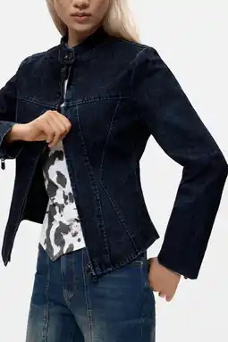 Wehkamp Desigual spijkerjas - donkerblauw aanbieding