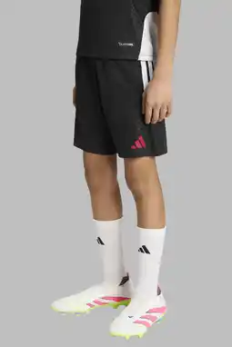 Wehkamp adidas Performance voetbalshort - zwart/wit/rood aanbieding