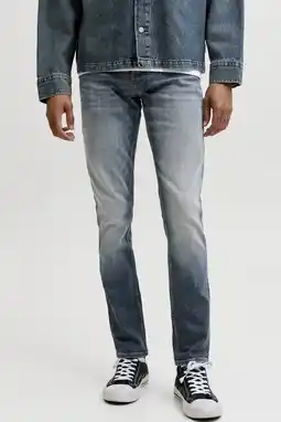 Wehkamp JACK & JONES JEANS INTELLIGENCE slim fit jeans - 367 blue denim aanbieding