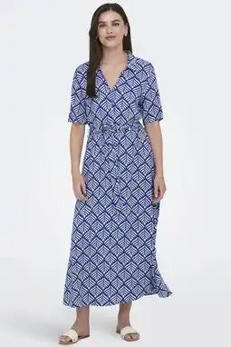 Wehkamp JDY maxi jurk blauw aanbieding