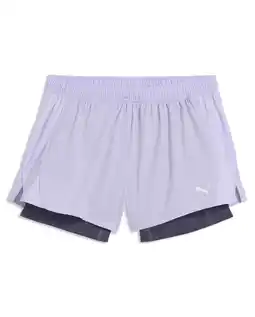 Wehkamp Puma Velocity 2-in-1 hardloopshort - lila aanbieding