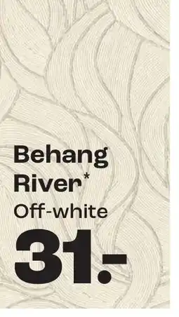 Kwantum Behang River aanbieding