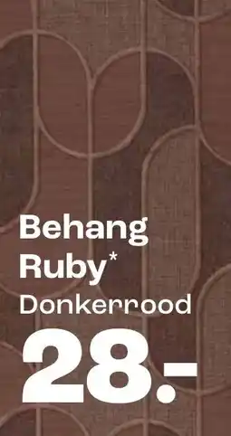 Kwantum Behang Ruby aanbieding